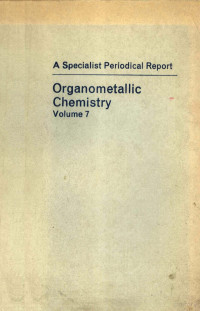 S.W.ABEL F.G.A.STONE — ORGANOMETALLIC CHEMISTRY VOLUME 7