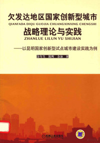 余年生，陈晖，余泳著, 余年生, 陈晖, 余泳著, 余泳, Chen hui, Yu yong, 余年生, 陈晖 — 欠发达地区国家创新型城市战略理论与实践