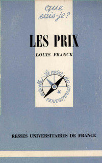 LOUIS FRANCK — LES PRIIX