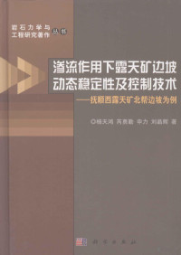 杨天鸿等著, 杨天鸿, 1968- author, 杨天鸿[等]著, 杨天鸿, 杨天鸿 (1968-) — 渗流作用下露天矿边坡动态稳定性及控制技术