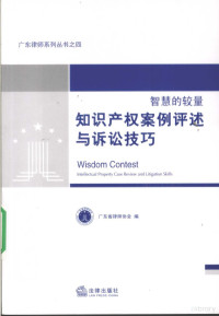 广东省律师协会编著, 温旭,邓尧主编,广东省律师协会编, 温旭, 邓尧, 广东省律师协会, 广东省律师协会编 , 主编: 温旭 邓尧, 温旭, 广东省律师协会 — 智慧的较量 知识产权案例评述与诉讼技巧