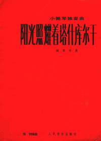 陈钢编曲 — 阳光照耀着塔什库尔干--小提琴独奏曲(钢琴伴奏)