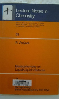 P.Vanysek, P. Vanýsek — Electrochemistry on liquid /liquid interfaces