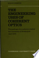 organised by the University, in association with the International Commission for Optics, The Institute of Physics, the Institution of Mechanical Engineers , edited by Elliot R. Robertson.,Cambridge University Press, Elliot R Robertson — 40708465