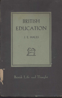 J.E.HALES — British Education