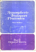  — Atmospheric Transport Processes Part 2:Chemical Tracers