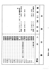 顾廷龙 — 清代硃卷集成 （213）