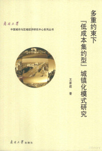 王家庭著 — 多重约束下“低成本、集约型”城镇化模式研究