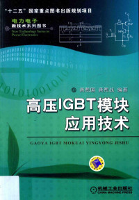 龚熙国，龚熙战编著, GONG XI GUO ZHU — 高压IGBT模块应用技术