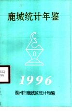 温州市鹿城区统计局编 — 鹿城统计年鉴 1996