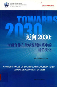 南南合作金融中心著 — 迈向2030 南南合作在全球发展体系中的角色变化