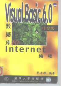 胡荣根编著, Hu rong gen bian zhu, 胡荣根编著, 胡荣根 — Visual Basic 6.0中文版数据库和Internet编程