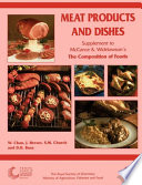 W. Chan, Robert Alexander McCance, Elsie M. Widdowson, Ministry of Agriculture Great Britain, Fisheries and Food Staff, Royal Society of Chemistry Staff, W Chan, R A McCance, Royal Society of Chemistry (Great Britain) — Meat products and dishes: sixth supplement to the fifth edition of McCance and Widdowson's the composition of foods