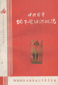 中共自贡市委党史工作委员会编 — 中共自贡地下党组织概况 1926—1949