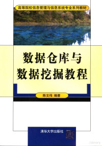 陈文伟编著, 陈文伟编著, 陈文伟 — 数据仓库与数据挖掘教程