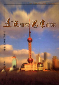 万曾炜，袁恩桢等著, Wan Cengwei, Yuan Enzhen deng zhu, 万, 曾炜, 袁, 恩桢, 万曾伟 — 透视浦东 思索浦东