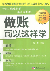 席君主编, 席君主编, 席君 — 做账可以这样学