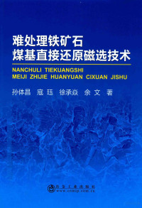 孙体昌，寇珏，徐承焱，余文著, 孙体昌[等]著, 孙体昌, 寇珏, 徐承焱, 余文 — 难处理铁矿石煤基直接还原磁选技术