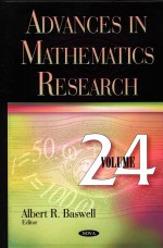Albert R.Baswell — Advances in Mathematics Research Volume 24
