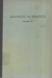 E.W.CASPARI — ADVANCES IN GENETICS VOLUME 17