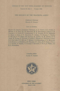 FRANCIS B.GORDON — THE BIOLOGY OF THE TRACHOMA AGENT