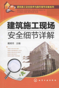 戴明月主编, 戴明月主编, 戴明月 — 建筑施工现场安全细节详解