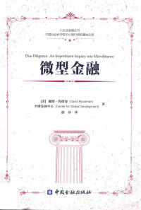 （美）鲁德曼，全球发展中心著；游春译, 鲁德曼 (Roodman, David), David Malin Roodman — 微型金融