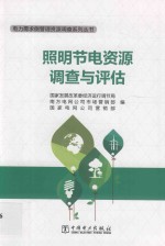 国家发展改革委经济运行调节局，南方电网公司市场营销部，国家电网公司营销部编 — 照明节电资源调查与评估