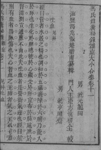 （清）冯兆张撰 — 冯氏锦囊秘录八种 杂病大小合参 卷11