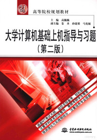 高巍巍主编, 高巍巍主编, 高巍巍 — 大学计算机基础上机指导与习题