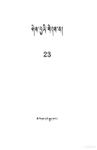 《知识火花》编辑组 — 知识火花 第23辑 藏文