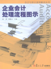 谢萍，程隆云主编, 谢萍, 程隆云主编, 谢萍, 程隆云 — 企业会计处理流程图示