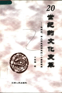 丁晓强著, 丁晓强, (1960~), 丁晓强著, 丁晓强 — 20世纪的文化变革 毛泽东、邓小平思想研究的一个重要视角