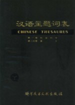 中国科学技术情报研究所，北京图书馆主编 — 汉语主题词表 试用本 第1卷 社会科学 第2分册 索引