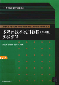 贺雪晨，陈振云，贺天韵编著 — 多媒体技术实用教程 第3版 实验指导