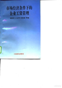 祝晏君等编, 祝晏君, 王文华, 苏海南等编, 祝晏君, 王文华, 苏海南 — 市场经济条件下的企业工资管理