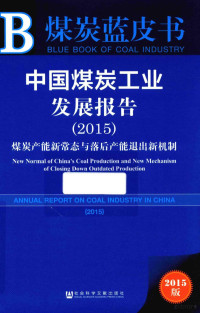 岳福斌主编, 岳福斌主编, 岳福斌, Fubin Yue — 中国煤炭工业发展报告 2015 煤炭产能新常态与落后产能退出新机制 2015版