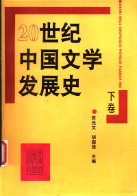 苏光文 胡国强主编 — 20世纪中国文学发展史 （下卷）