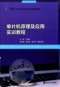 付丽辉主编；杨玉东，徐大华，皇甫立群副主编, 付丽辉主编, 付丽辉 — 单片机原理及应用实训教程