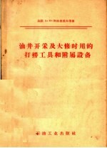 （苏）阿依鲁莫夫（А.М.Айрумов）等著；邢常青译 — 油井开采及大修时用的打捞工具和附属设备