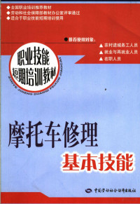 毕胜强主编, 毕胜强主编, 毕胜强 — 摩托车修理工基本技能