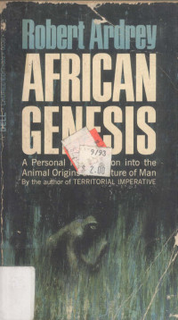 Robert Ardrey — African Genesis