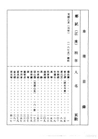 顾廷龙 — 清代硃卷集成 （160）