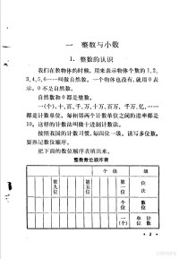 北京教育学院小学教研室编 — 北京市六年制小学数学补充教材 六年级第二学期用