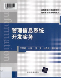 于丽娟主编；董爽，赵森茂副主编, 于丽娟主编, 于丽娟 — 管理信息系统开发实务