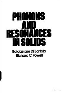 椤垫暟515, Pdg2Pic — PHONONS AND RESONANCES IN SOLIDS