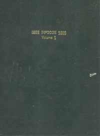 IEEE Computer Society — Proceedings IEEE INFOCOM 2000 The Conference on Computer Communications Volume 2