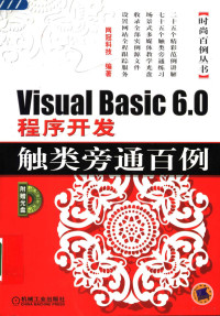 网冠科技编著, 网冠科技编著, 网冠科技 — Visual Basic 6.0程序开发触类旁通百例