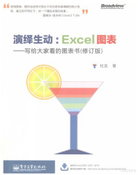 杜龙著 — 演绎生动 Excel图表 写给大家看的图表书 修订本