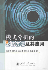 汪洪桥，蔡艳宁，王仕成，付光远，孙富春著 — 模式分析的多核方法及其应用